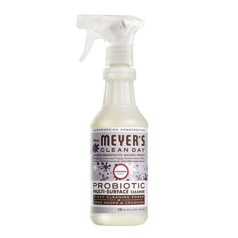 Mrs. Meyers Clean Day, Probiotic Multi Surface Cleaner Spray Lavender Scent, 16 Oz Mrs. Meyers Clean Day