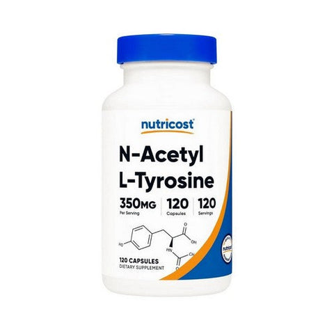 Nutricost, N-Acetyl L-Tyrosine Capsules, 350 Mg, 120 Count Nutricost