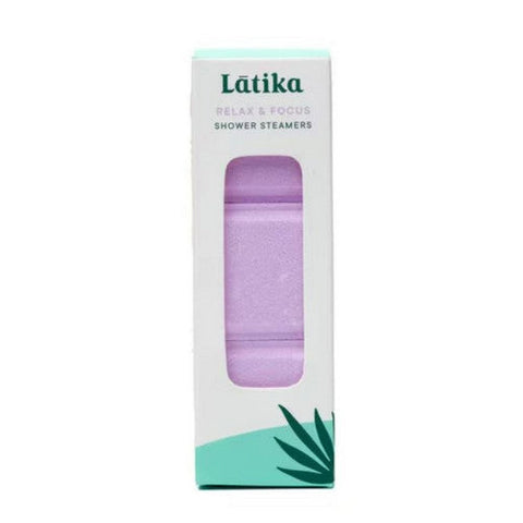Latika Soap, Shower Steamers Relax And Focus, 3 Count Latika Soap