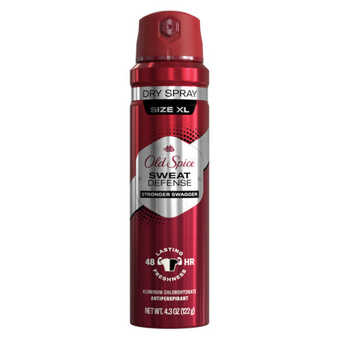 Deodorant For Men Invisible Dry Spray Stronger Swagger Scent 4.3 Oz (Case Of 3) by Old Spice