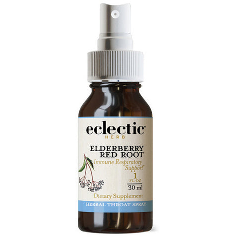 Eclectic Herb, Elderberry Red Root Throat Spray, 1 Oz Eclectic Herb