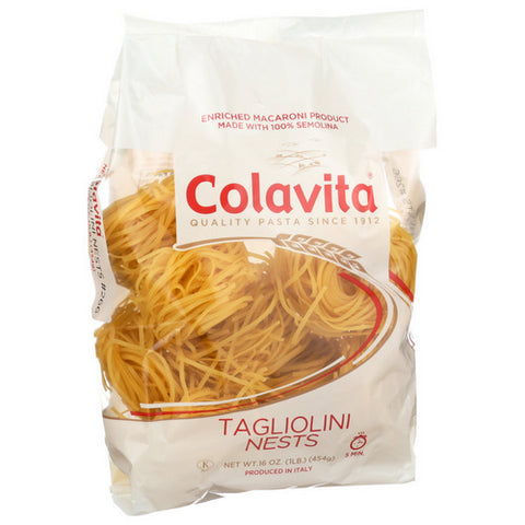 Pasta Tagliolini Nests 16 Oz (Case Of 12) by Colavita