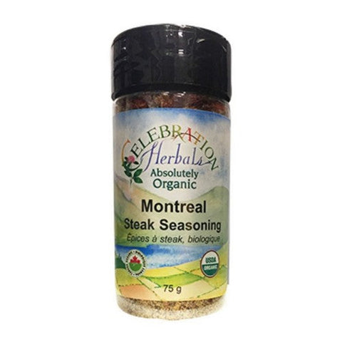 Celebration Herbals, Organic Montreal Steak Seasoning, 2.65 Oz Celebration Herbals