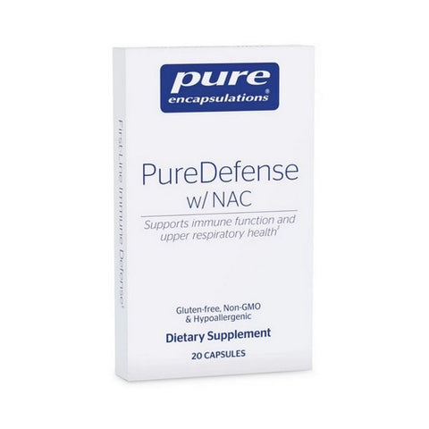 Puredefense With NAC Pack 20 Caps by Pure Encapsulations