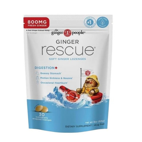 Ginger Rescue Lozenges Soft 3 Oz by Ginger People
