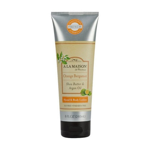 Orange Bergamot Shea Butter And Argan Oil Hand And Body Lotion 8 Oz by A La Maison