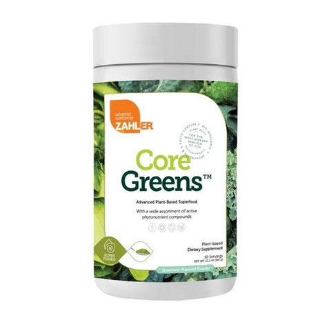 Core Greens Powder Nutrition 12.2 Oz by Zahler
