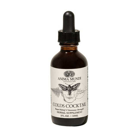 Colds And Flu Tonic Rapid Relief 2 Oz by Anima Mundi Apothecary