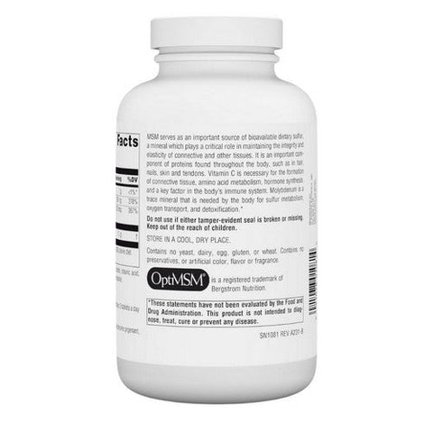 Source Naturals, MSM (Methylsulfonylmethane) with Vitamin C, 750 mg, 240 Tabs Source Naturals