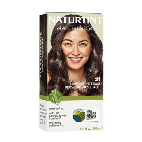 Naturtint, Permanent Hair Color 5N Light Chestnut Brown, 5.07 Oz Naturtint