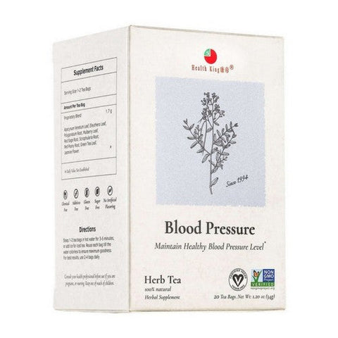 Health King, Blood Pressure Tea, 20 Bags Health King