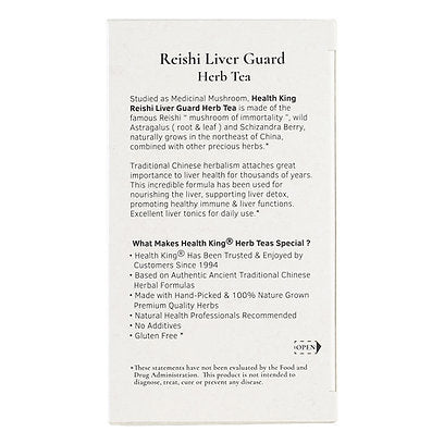 Health King, Reishi Liver Guard Tea, 20bg Health King