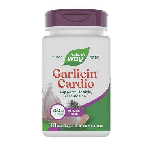 Garlicin Cardio 180 Tabs by Nature's Way