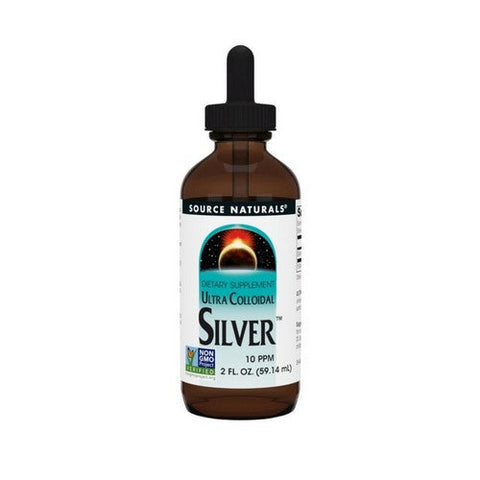 Source Naturals, Ultra Colloidal Silver Liquid, 10 ppm, 2 Oz Source Naturals