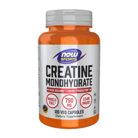 Now Foods, Creatine Monohydrate, 750 MG, 120 Veg Caps Now Foods