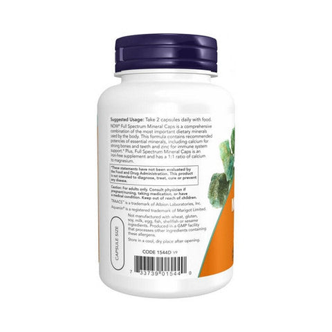 Now Foods, Full Spectrum Minerals, 120 Caps Now Foods