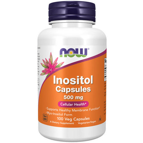 Now Foods, Inositol, 500 Mg, 100 Veg Caps Now Foods