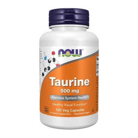 Now Foods, Taurine, 500 mg, 100 Caps Now Foods