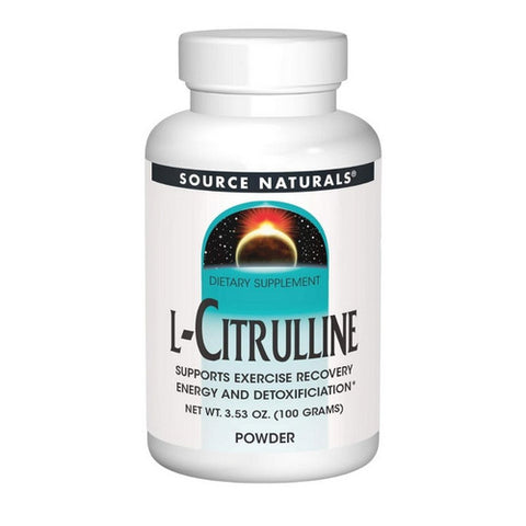Source Naturals, L-Citrulline, 500 mg, Powder 3.53oz Source Naturals