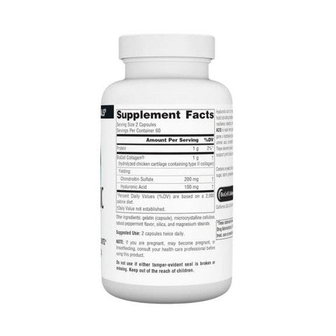 Source Naturals, Hyaluronic Acid, 50 mg, 120 Caps Source Naturals