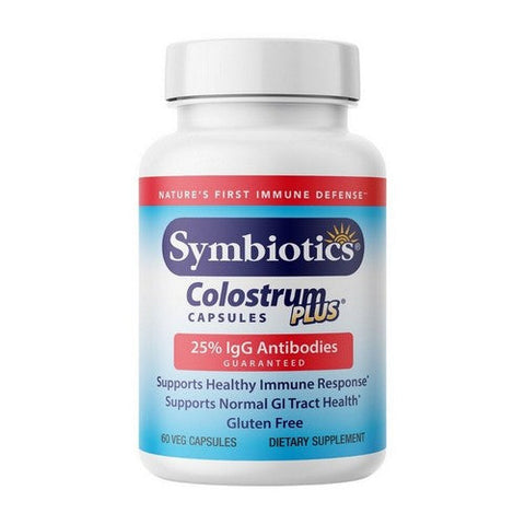 Symbiotics, Colostrum Plus, 60 Caps Symbiotics