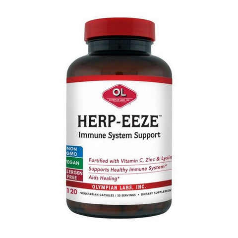 Olympian Labs, Herp-Eeze Immune System Support, 120 Veg Caps Olympian Labs