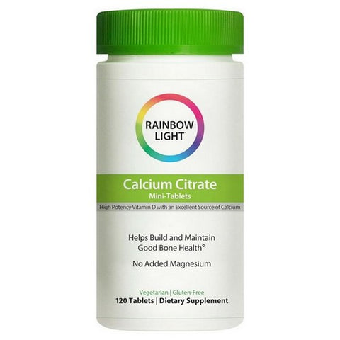 Calcium Citrate Mini-Tabs 120 Tabs by Rainbow Light