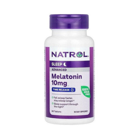 Natrol, Time Release Melatonin, 10 Mg, 60 Tabs Natrol