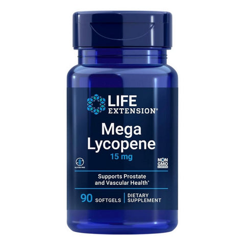 Life Extension, Mega Lycopene, 15 Mg, 90 Softgels Life Extension