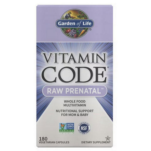 Garden of Life, Vitamin Code Raw Prenatal, 180 Veg Caps Garden of Life