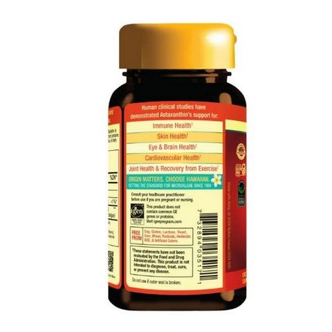 Nutrex Hawaii, Bioastin Hawaiian Astaxanthin, 12 Mg, 25 Softgels Nutrex Hawaii