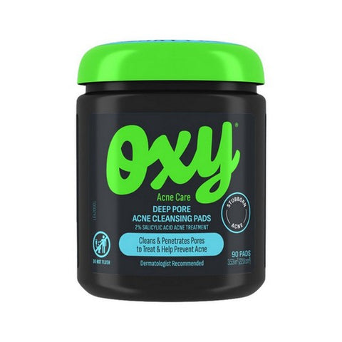 Oxy, 2% Salicylic Acid Deep Pore Acne Cleansing Pads, 90 each Oxy