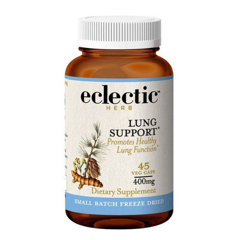 Eclectic Herb, Lung Support, 400 Mg, 45 Veg Caps Eclectic Herb