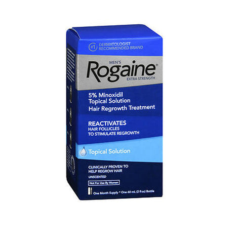 Rogaine, Mens Extra Strength 5% Minoxidil Topical Solution, 2 Oz Rogaine