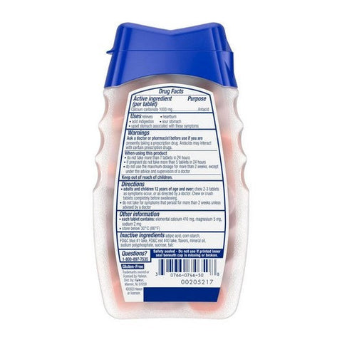 Tums, Ultra Strength Antacid Chewable Tablets Assorted Berries, 72 Tabs