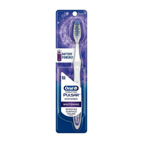 Oral-B, 3D White Pulsar Manual Toothbrush, 1 Each Oral-B