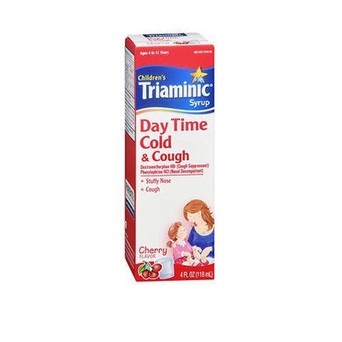 Triaminic, Childrens Day Time Cold Cough Syrup Cherry, 4 Oz Triaminic