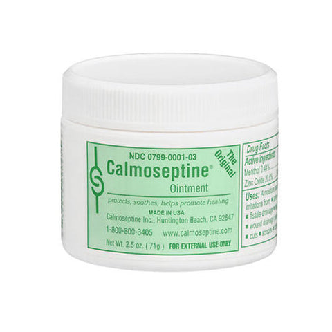 Calmoseptine, Healing Ointment Jar, 2.5 Oz Calmoseptine